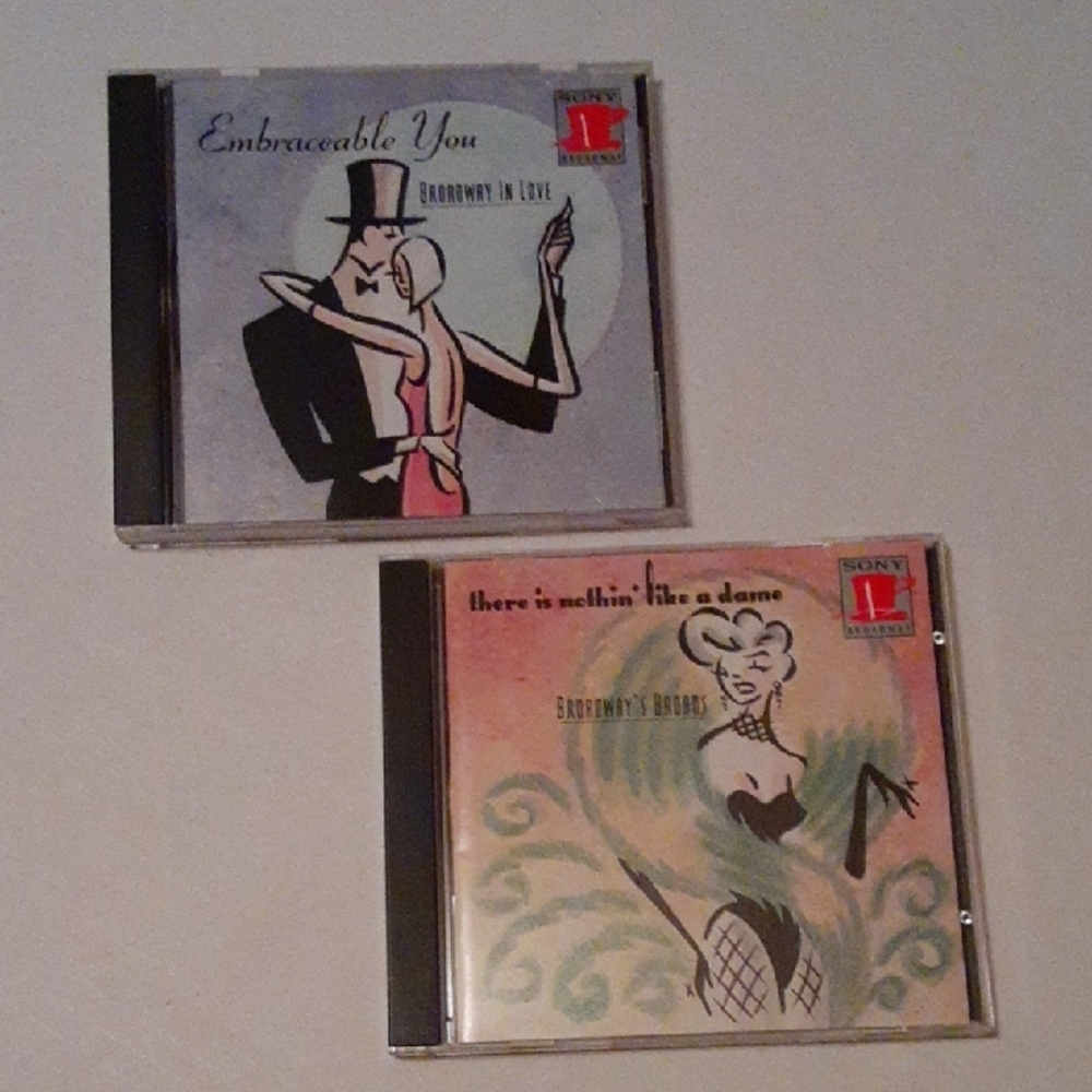 Sony Broadway Music CDs x 2